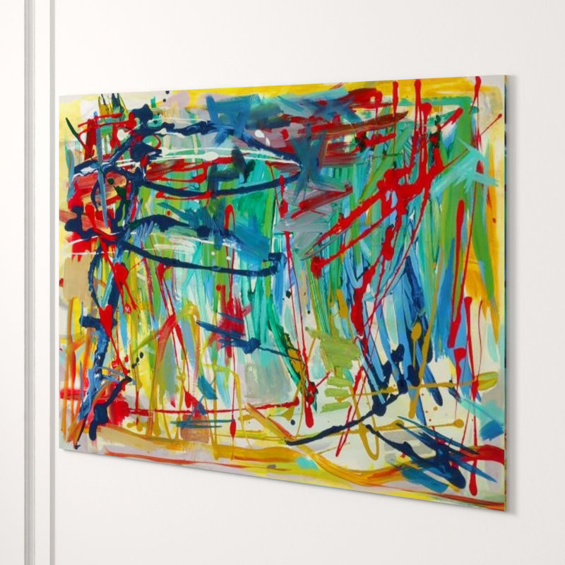 Joyride Print by Dylan Grey, 24" H x 33" W x 1.5" D, Glass Coat