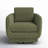 Ramel Upholstered Swivel Armchair-96025853