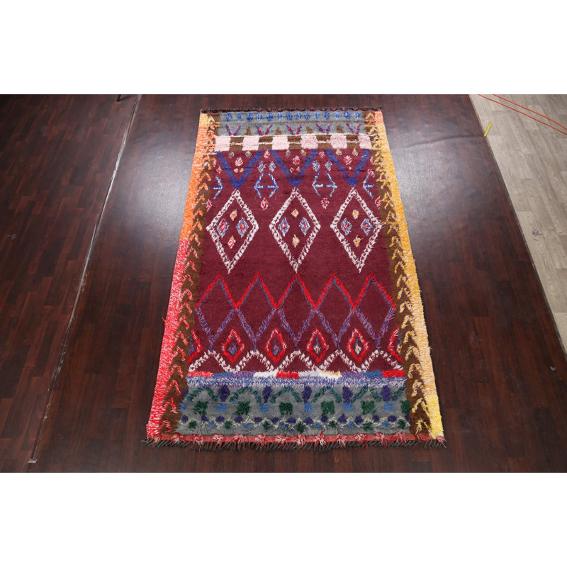 Tapis oriental tribal marocain 6 x 10