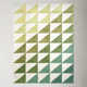 Glory Geometric Handmade Tufted Wool Lime/Green/Ivory Area Rug