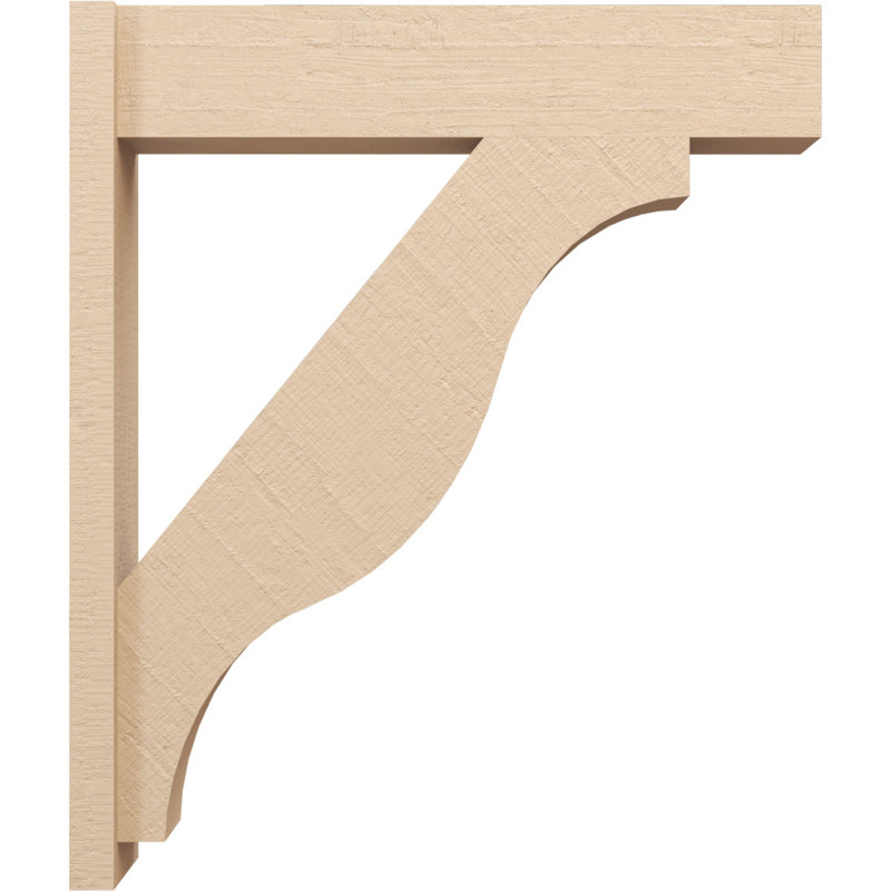 Bois de cèdre brut Funston Block TimberThane Perspector, brun clair apprêté, H 40 po x l 8 po x P 34 po