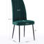 Chaises de salle à manger réglables en velours de fer clouté pour 2 personnes pour la chambre à coucher et la chambre-497769593