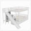 Lit superposé double au-dessus de double avec escalier de rangement, glissière et 2 tiroirs-1793738830