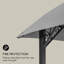 3m x 3.5m Steel Patio Gazebo
