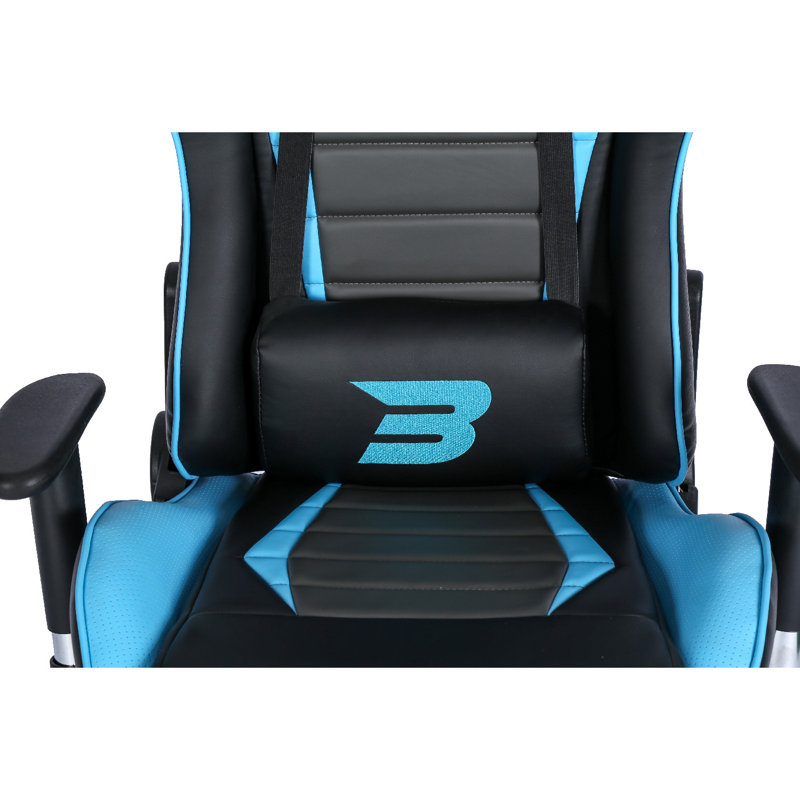 BraZen Sentinel Elite PC Gaming Chair, Blue/Black