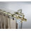 Tringle à rideaux double ajustable 1 po Bello