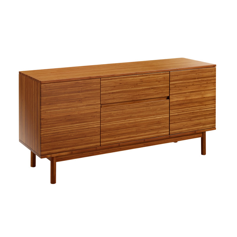 Jacinda 17.75'' Solid Wood Sideboard