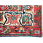 Tapis unique Oushak de style turc anatolien vieilli 10 pi 11 po x 12 pi 11 po One-of-a-Kind