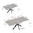 Extendable Dining Table Sets(must Include Both Table And Chair), Mdf Metal Modern Home