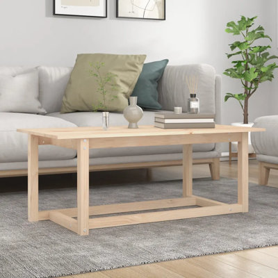 Kamyle Solid Wood Four Leg Coffee Table