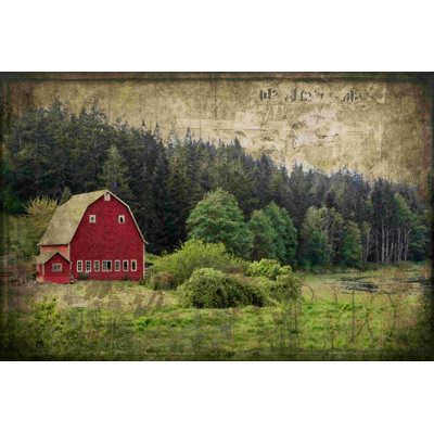 " Widby's Barn I " Painting Print