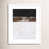 White Framed Paper selected