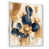 White Floater Framed