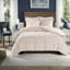Ensembles de literie luxueux en fausse fourrure, confort hypoallergénique en polyester, style glamour pour la maison