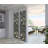 Cabo 24 Ft. H x 48 Ft. W Fence Panels with Panel(s) Included-25600522