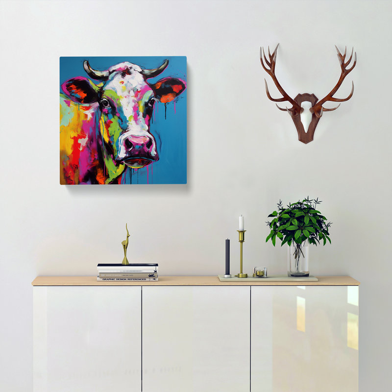 Cow Expressionism - Print