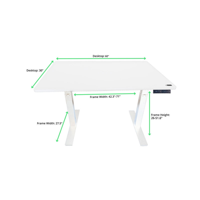 Bureau debout à hauteur ajustable