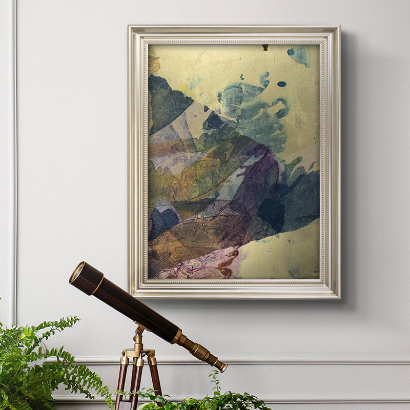 Toile encadrée de qualité supérieure Monet's Landscape VI - prête à être accrochée, L 21 po x H 25 po