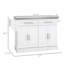 Îlot de cuisine portable polyvalent avec rangement pratique et pratique