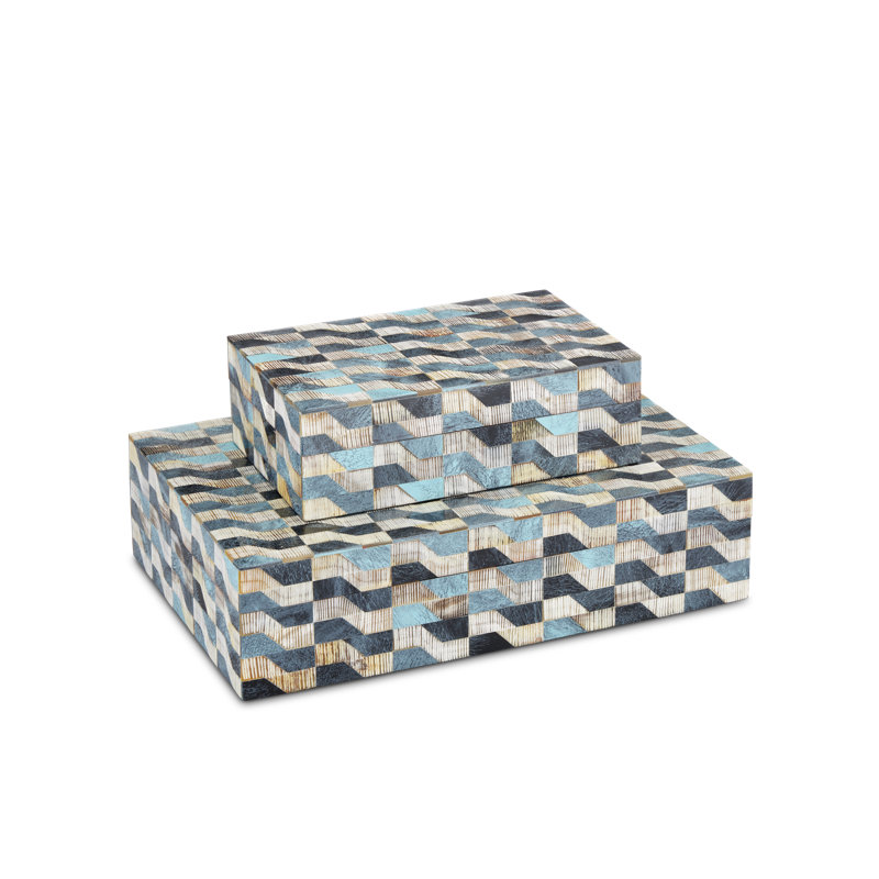 Ezra 2 - Piece Ezra Decorative Box Set