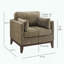 Chaise avec accoudoirs Chalco-231720235
