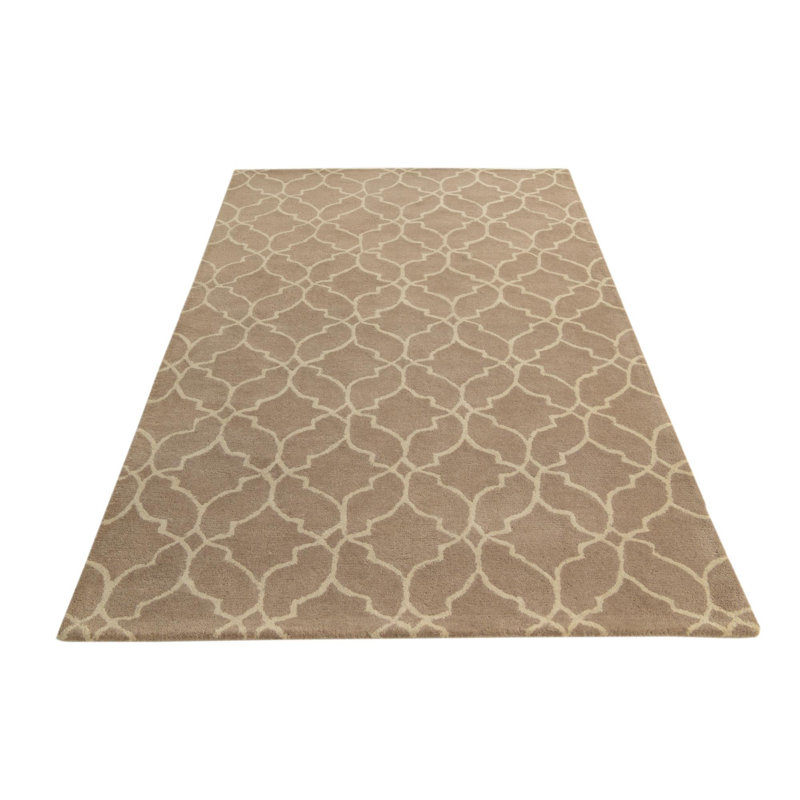 Tapis taupe 5 x 8