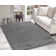 Esterly Solid Colour Shag Area Rug