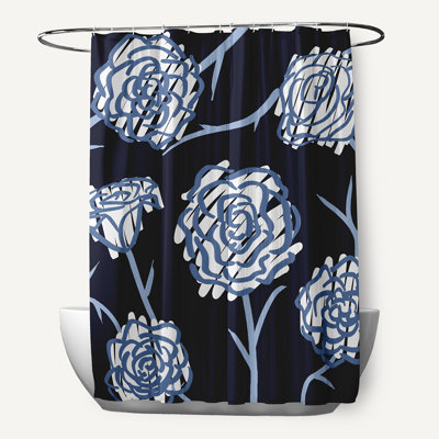 Rideau de douche simple Slezak Spring