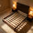 Solid Wood Bed Frame,King