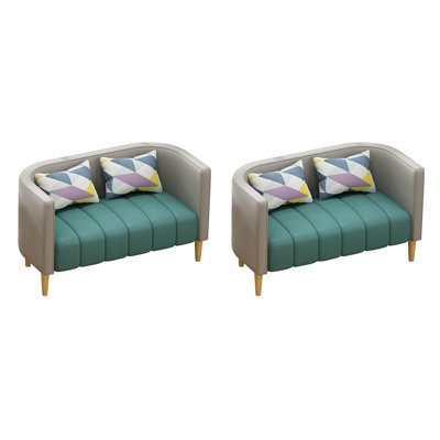 Banc rembourré en similicuir