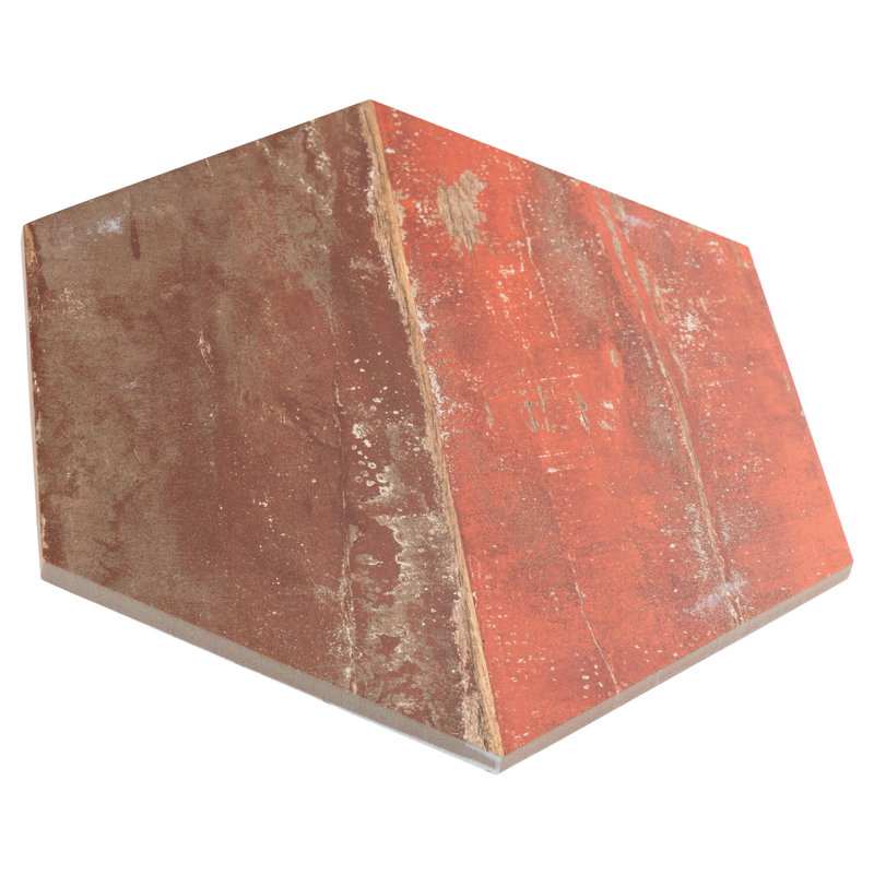 Karacter 10" x 11" Porcelain Wood Look Wall & Floor Tile