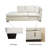 Upholstered U-Shaped Sectional Reversible