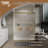 56”-60”W*72”H Double Sliding Shower Door with 5/16”(8mm) Thickened Upgrade Tempered Glass,aluminum alloy hardware,Brushed Gold-124532295