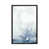 Toile avec cadre gris foncé
