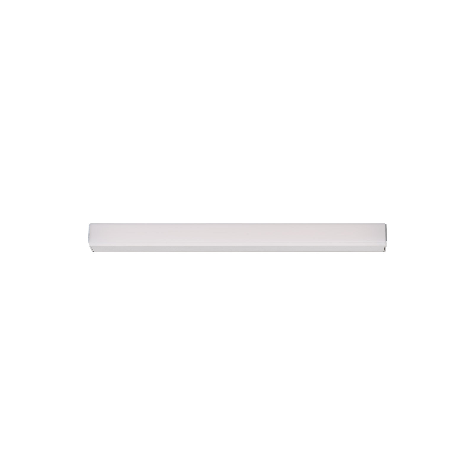 Lightstick Single Light Dimmable LED Flush Mounted Sconce, Aluminum, 19" W