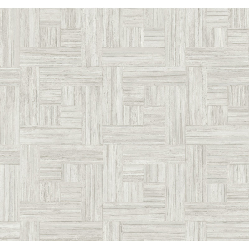 Tesselle Wallpaper, White