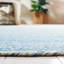 Tapis naturel / bleu clair Dequesha-467070129