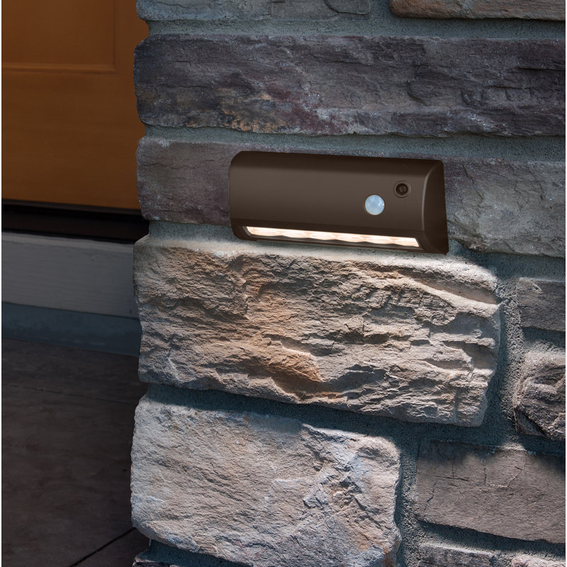 Bronze Motion Sensing LED Pathway Light, Battery Operated