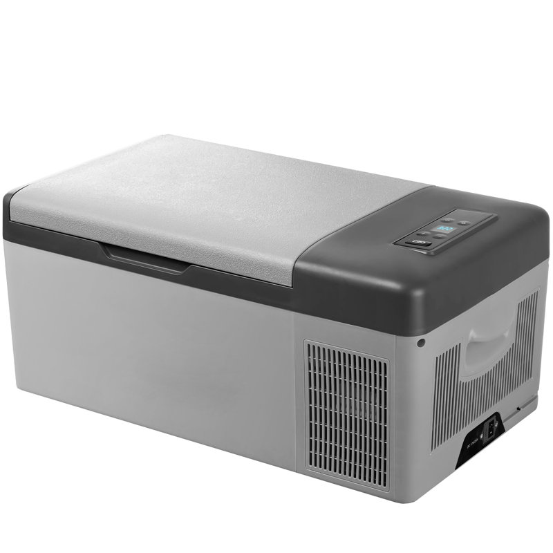 VEVOR 12 Volt Car Refrigerator Portable Freezer 16Qt Truck RV Fridge APP Control