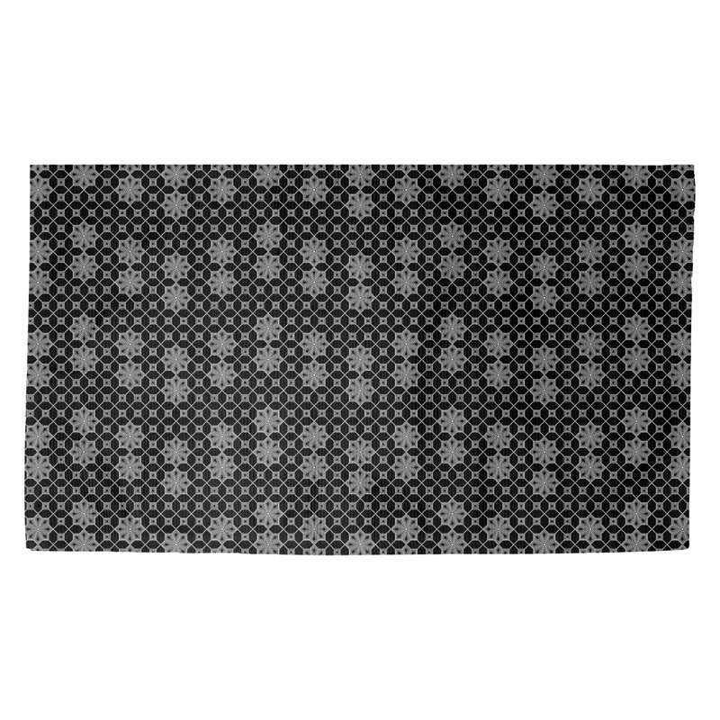 Tapis de porte d’intérieur anti-dérapant treillis Avicia, Rectangle 5 pi 2 1/2 po x 7 pi 2 po
