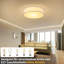 Linen Flush Mount