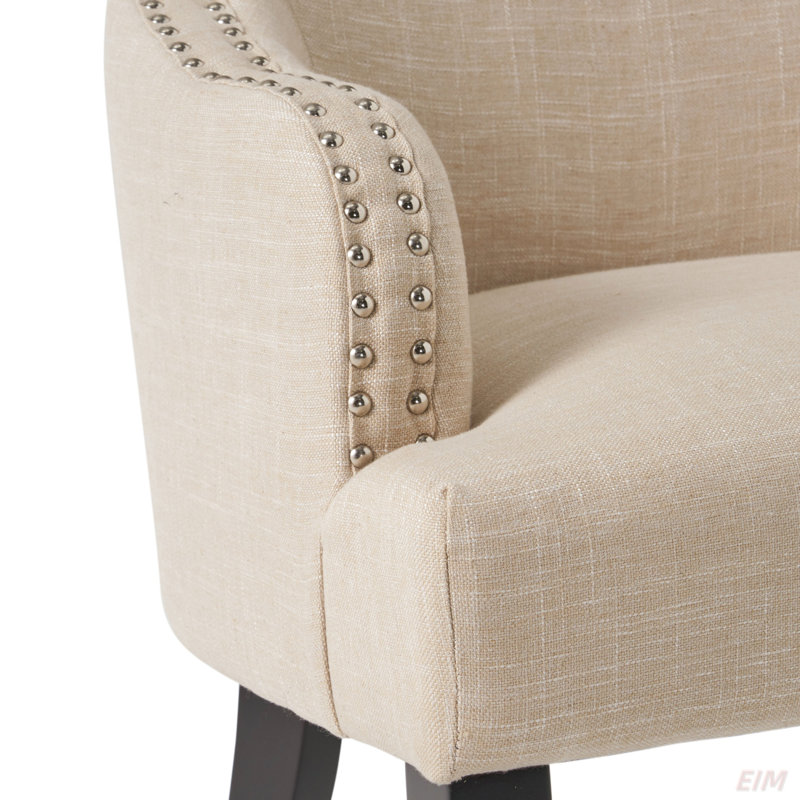 Chaise avec accoudoirs en tissu ARM CHAIR