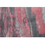 Tapis moderne abstrait 2 x 4 avec motif coup de pinceau rose