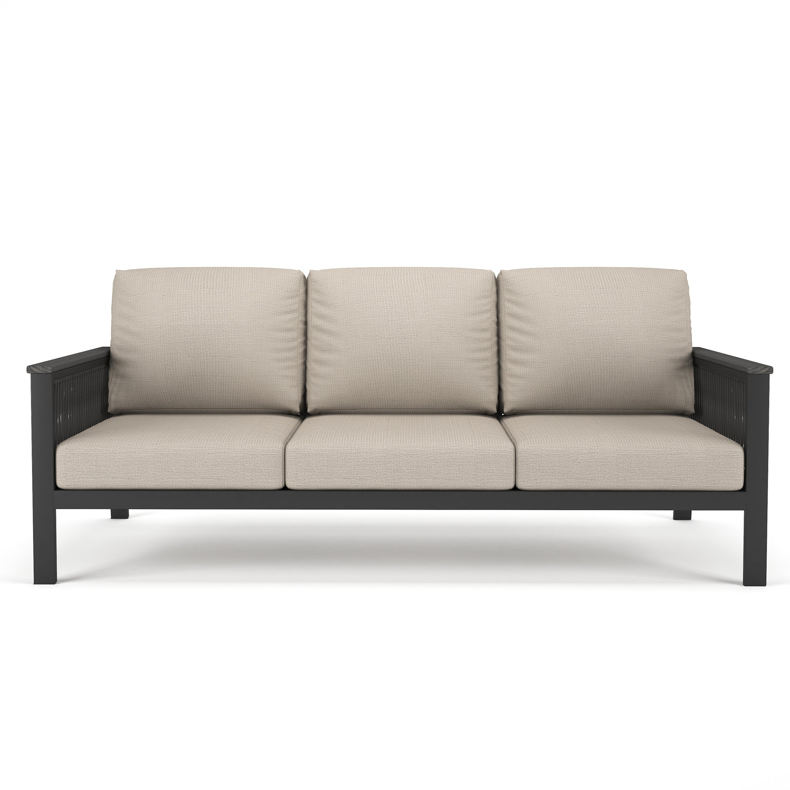 Townsend 80" Sunbrella® Patio Sofa, Cast Silver Sunbrella®