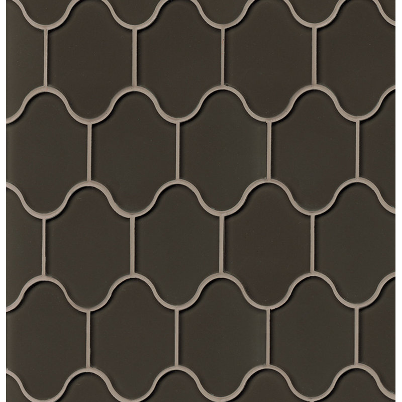 Mallorca Arabesque Polished Tile, Driftwood