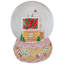 Boule à neige musicale 6,5 "Gingerbread House