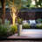 16 in. Large Gray Concrete Tall Cylinder Planter / Pot with Drainage Hole for Indoor & Outdoor set of 2-164190061-164190063-164190070