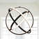 Arialynn Dimmable LED Globe Chandelier