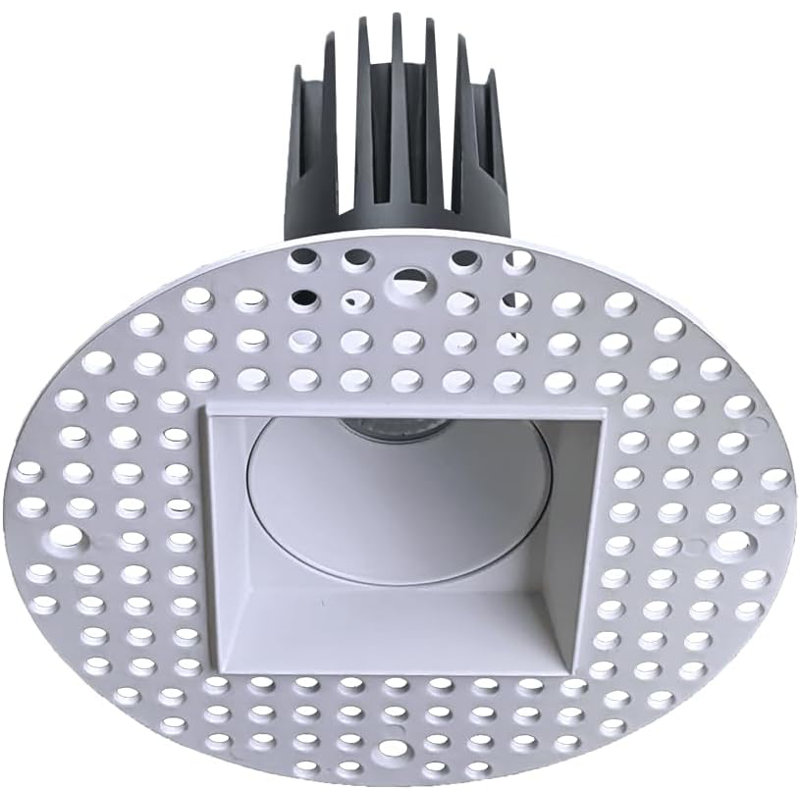 Ensemble d'éclairage encastré 2 po 14 watts, Blanc