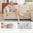  Modular Sectional Sofa with Chaise Lounge, Comfy Deep Dual-Layer Cushion Couch-128968753-128968744